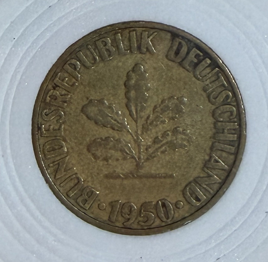 German 10 Pfennig  coin collectible - Main Image 2