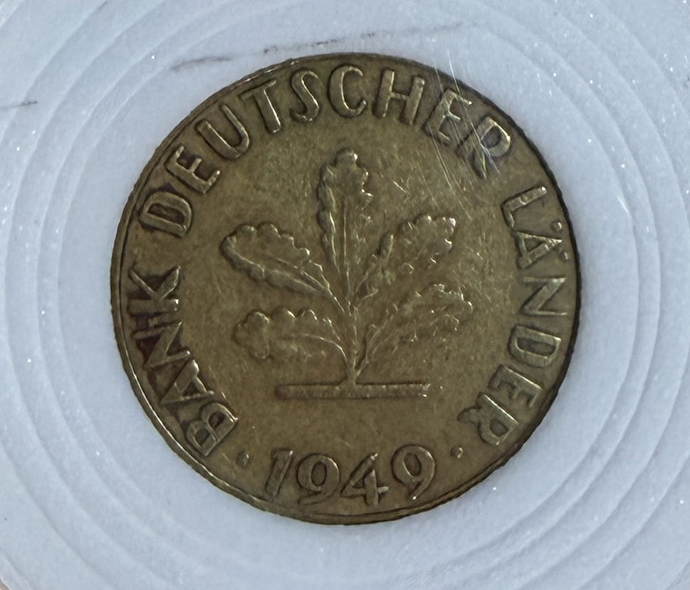 German 10 Pfennig  coin collectible - Main Image 2