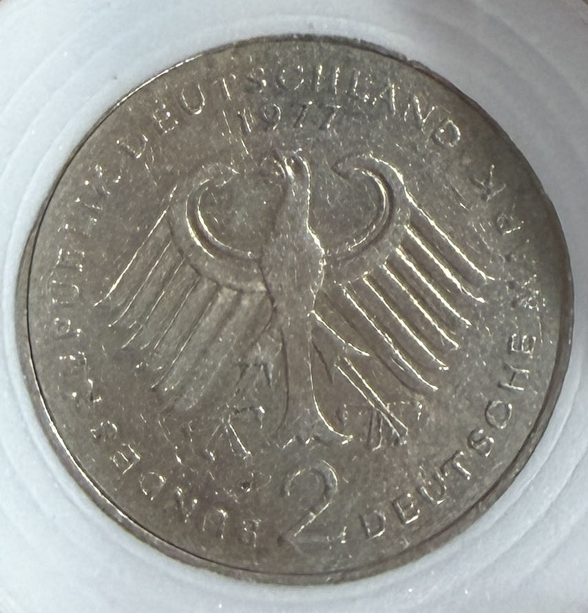German 2 Deutsche Mark  coin collectible - Main Image 2