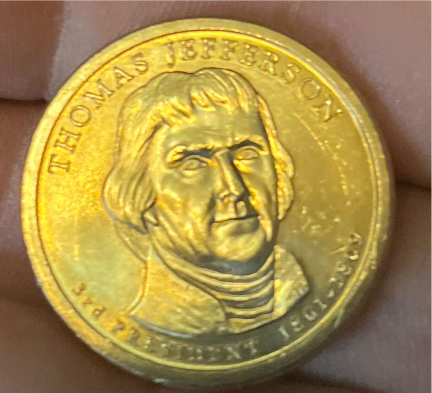 Martha Washington Jefferson Randolph Thomas Jefferson 3rd U.S. Predident Heritage First Lady Token  coin collectible - Main Image 2
