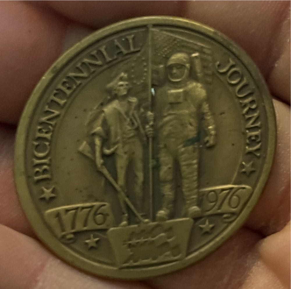 American Freedom Train Bicentennial Journey 1776-1976 Token  coin collectible - Main Image 2