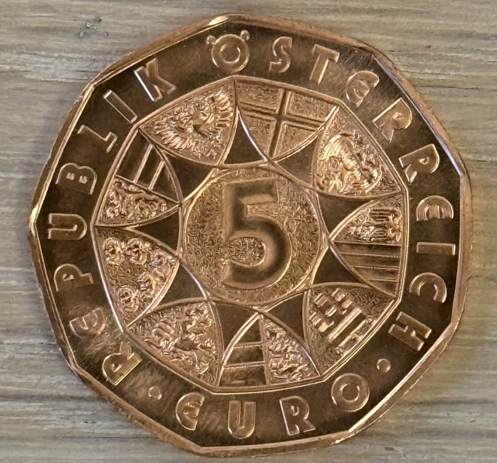 Neujahrsmünze 2026 Spring ins Glück  coin collectible - Main Image 2