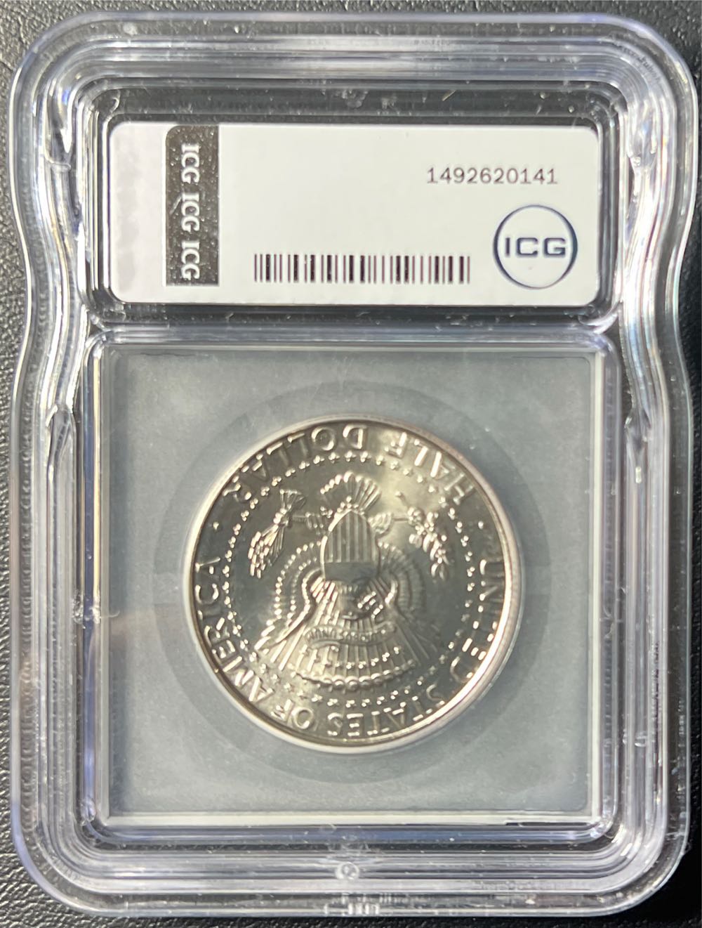 1998-D Kennedy Half Dollar ICG MS67+  coin collectible - Main Image 2