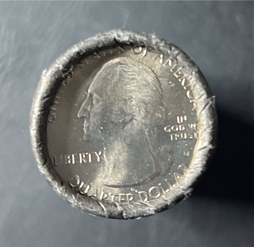 2014 D Washington Quarter Everglades National Park Roll  coin collectible - Main Image 2