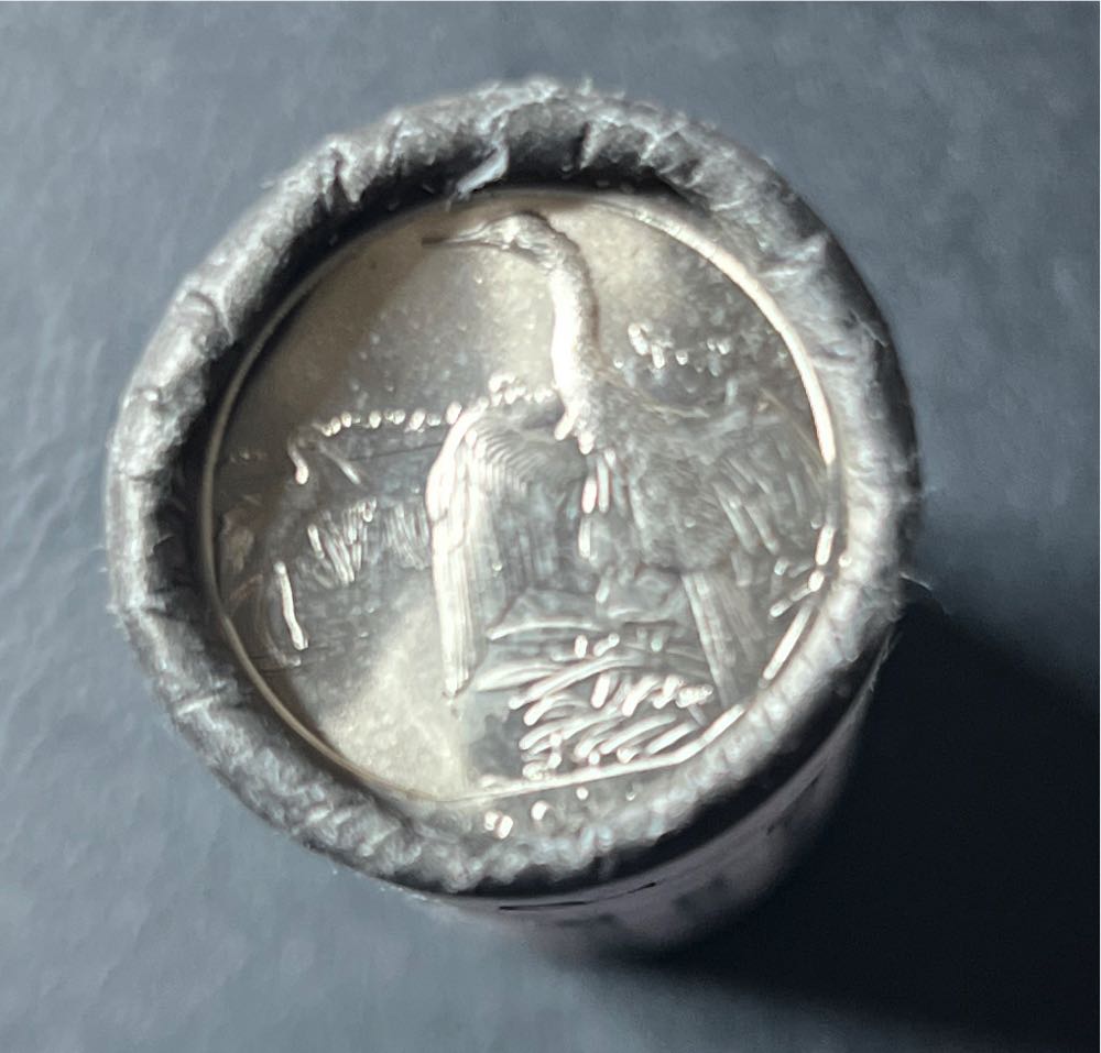 2014 P Washington Quarter Everglades National Park Roll  coin collectible - Main Image 2