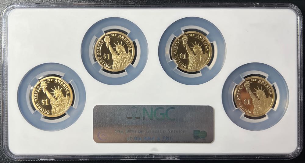 2007-S PROOF Presidential Dollar Coin Set PF 69 Ultra Cameo NGC  coin collectible - Main Image 2