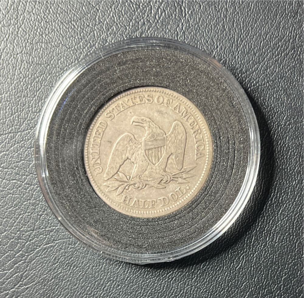 1854 Seated Liberty Half Dollar  coin collectible - Main Image 2