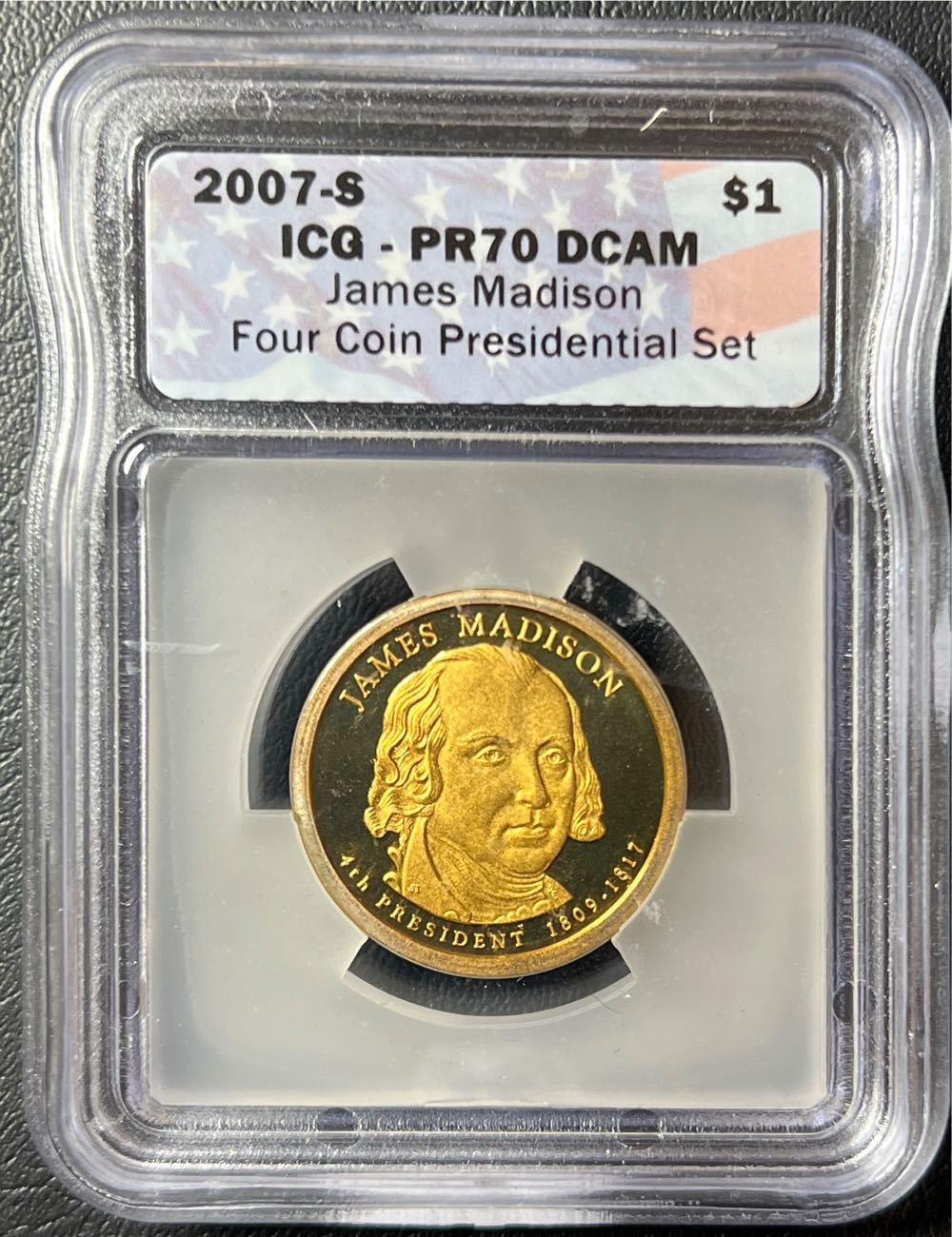 21.6KT Gold / 90% Gold 35.6 Gram 1967 Ruben Dario Gold Coin