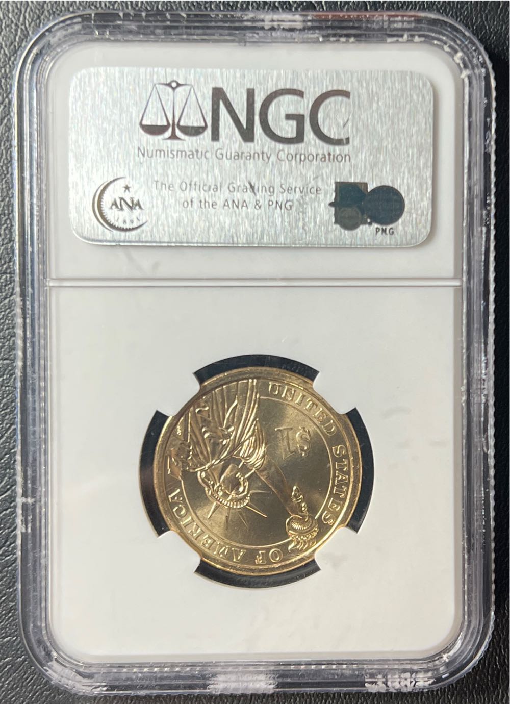 2008 P James Monroe First Day of Issue  NGC MS65  coin collectible - Main Image 2