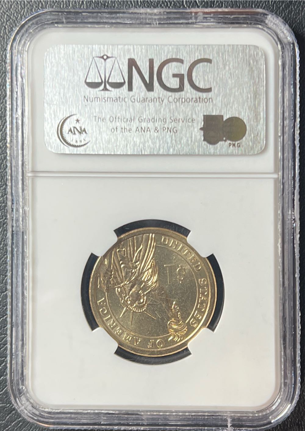 2007 P George Washington First Day of Issue NGC MS65  coin collectible - Main Image 2