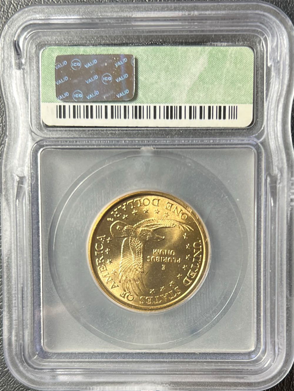 2003 D Sacagawea $1 ICG MS67  coin collectible - Main Image 2