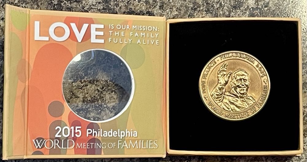 Pope Francis 2015 World Meeting Of Families, Philadelphia  coin collectible - Main Image 2
