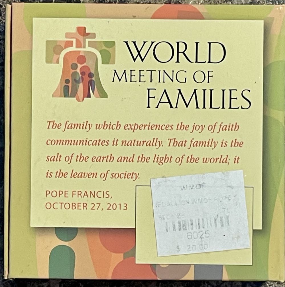 Pope Francis 2015 World Meeting Of Families, Philadelphia  coin collectible - Main Image 4