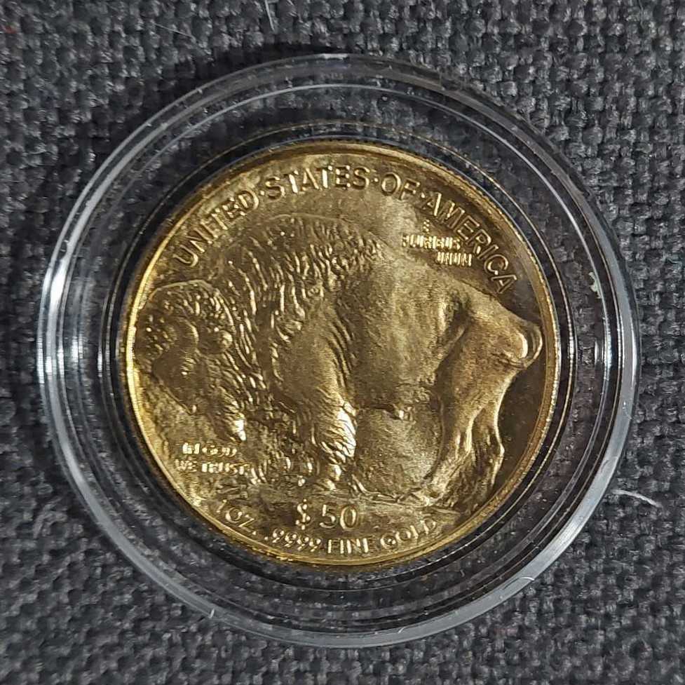 Gold Buffalo   coin collectible - Main Image 2