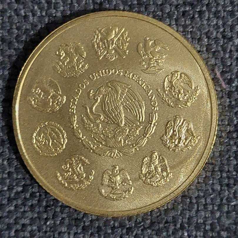 Gold Mexican Libertad  coin collectible - Main Image 2