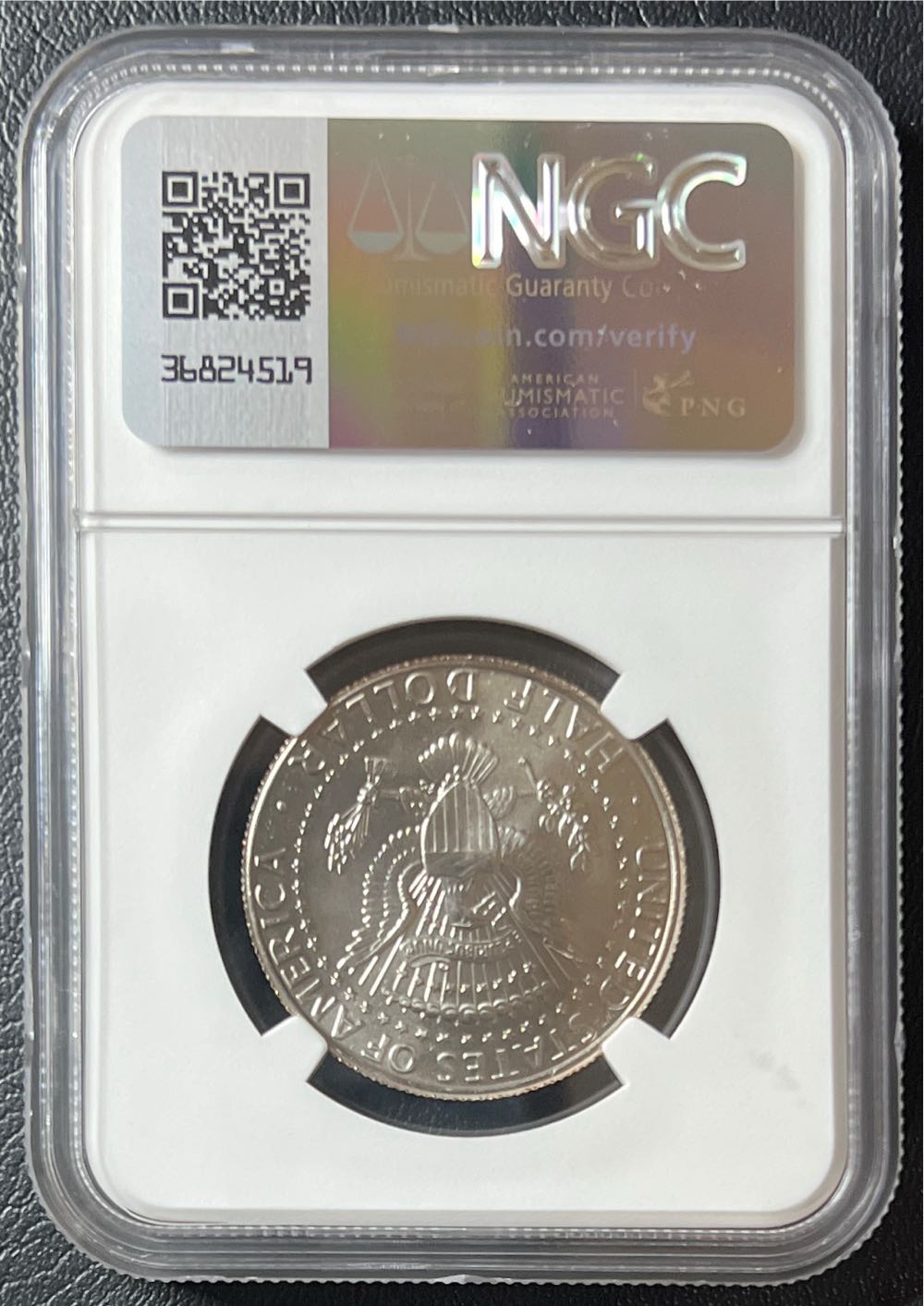 1992 D Kennedy Half Dollar NGC MS66  coin collectible - Main Image 2