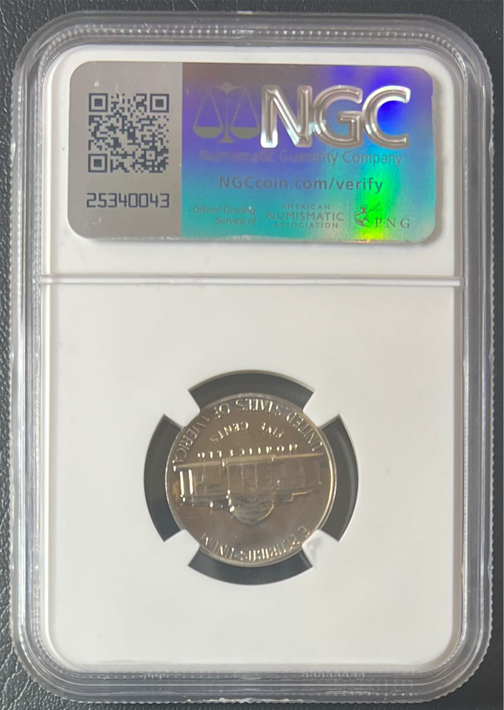 1969 S Jefferson Nickel NGC PF68  coin collectible - Main Image 2