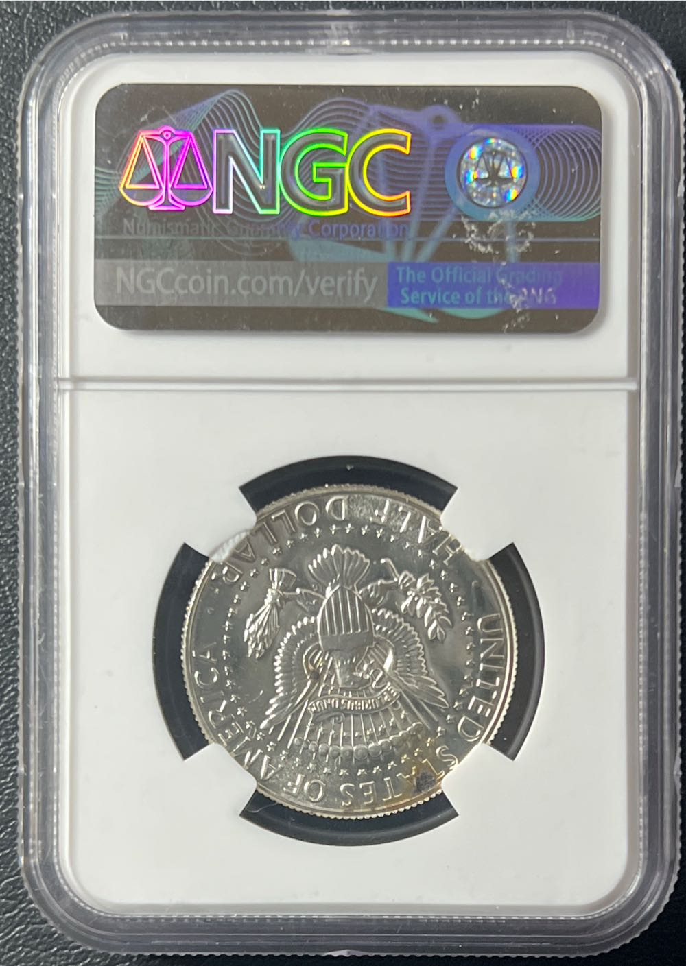 1967 Kennedy Half Dollar NGC MS67  coin collectible - Main Image 2
