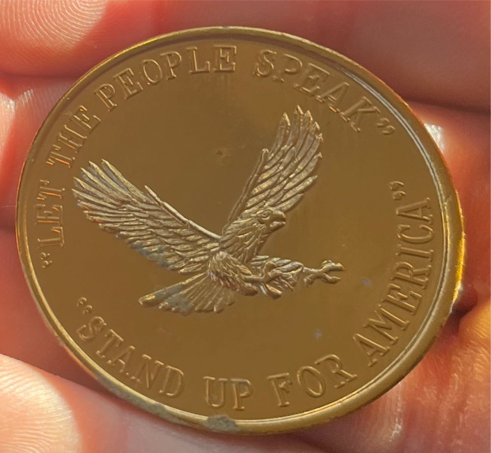 George C. Wallace Alabama’s Fighting Governor Token  coin collectible - Main Image 2