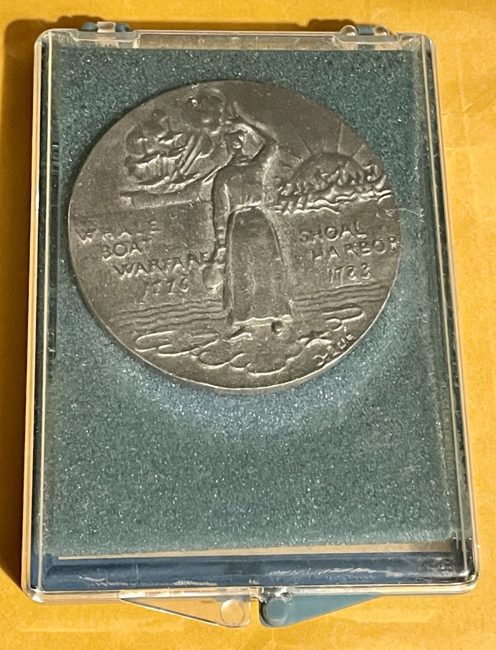 Whale Boat Warfare 1776-1783 Medal - D. DeLue  coin collectible - Main Image 3