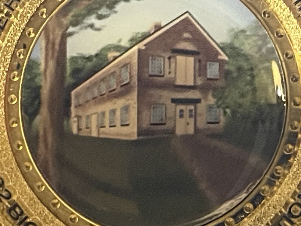 Historic Village At Allaire Bicentennial Medallion - Carpenter’s Shop  coin collectible - Main Image 3