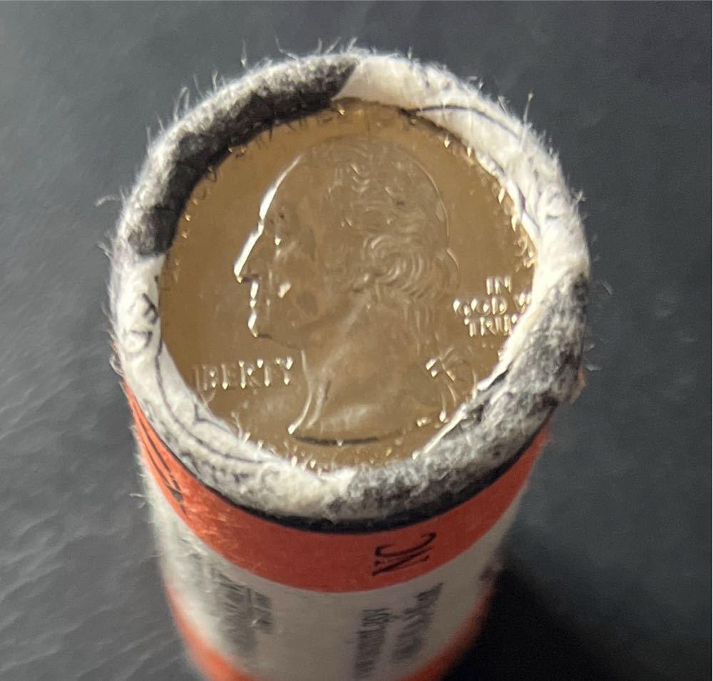 2001 D North Carolina State Quarter Roll  coin collectible - Main Image 2