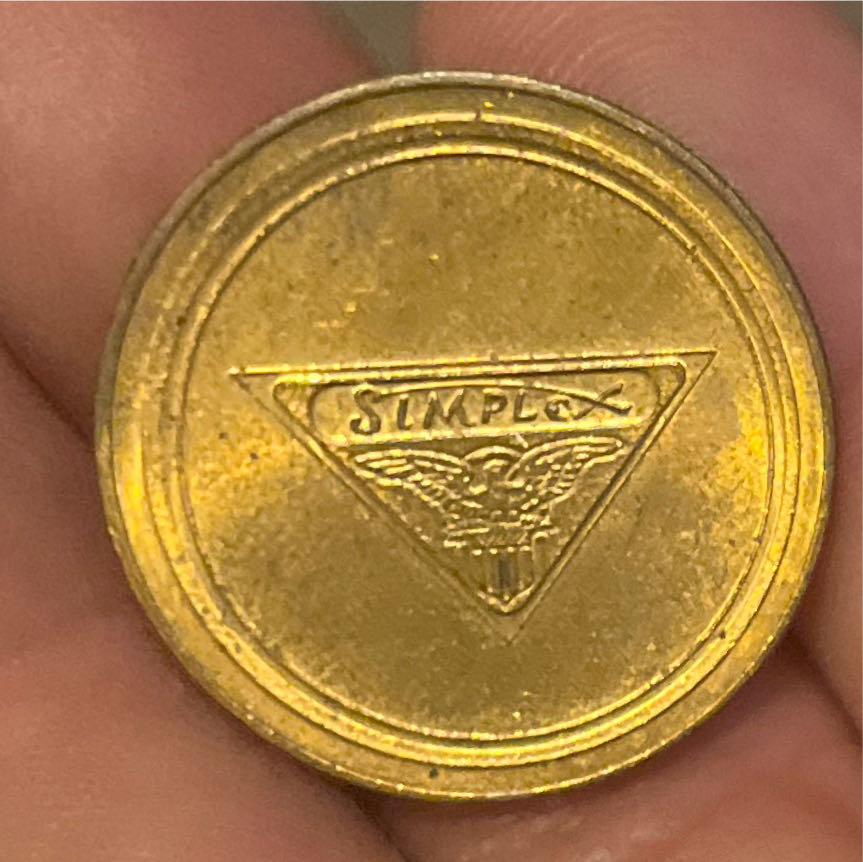 Franklin Mint 1912 Simplex Speedster Token  coin collectible - Main Image 2