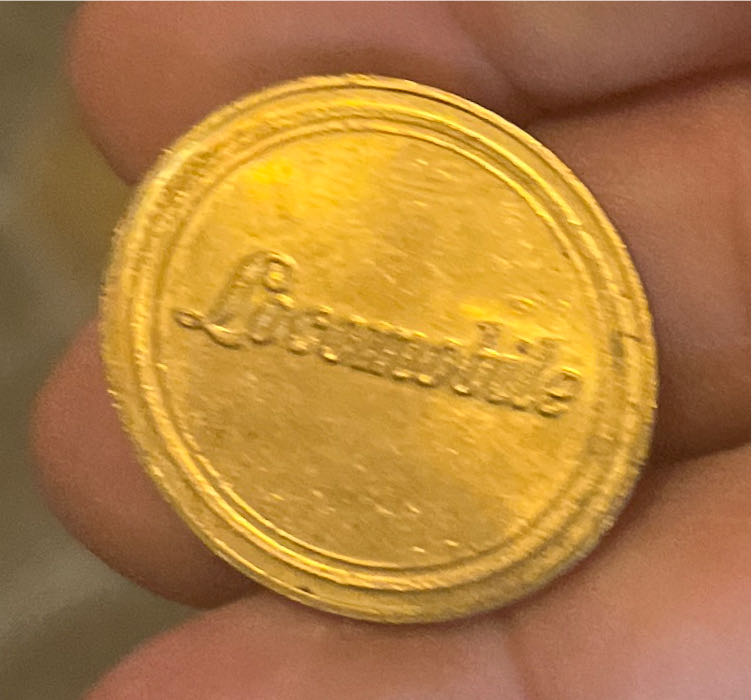 Franklin Mint 1907 Locomobile Cup Racer Token  coin collectible - Main Image 2