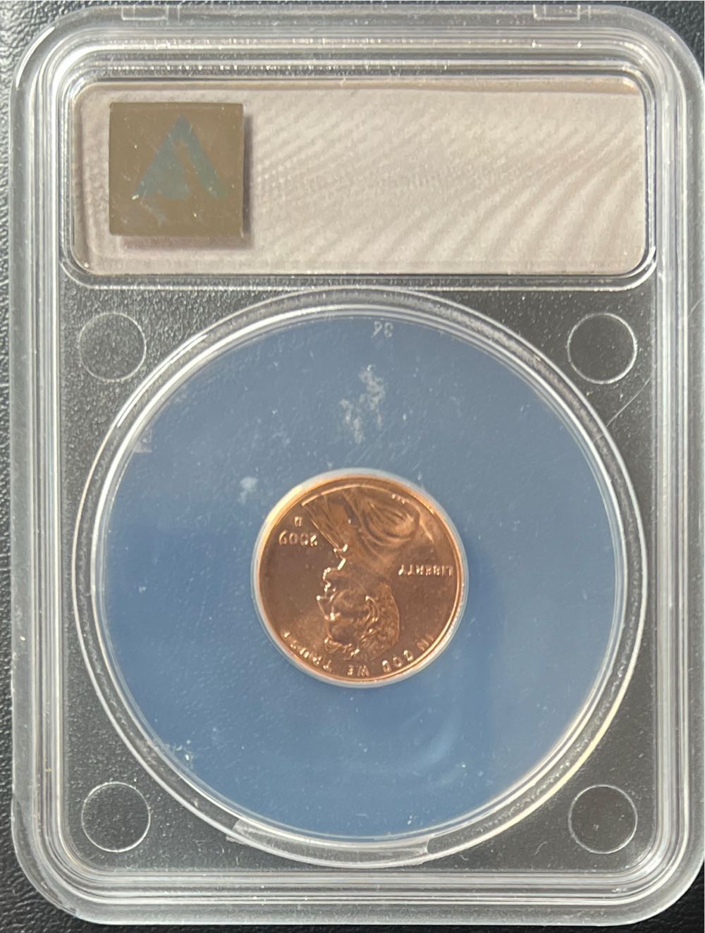 2009 D Lincoln Cent Inaugural Edition ANACS MS67 RD  coin collectible - Main Image 2