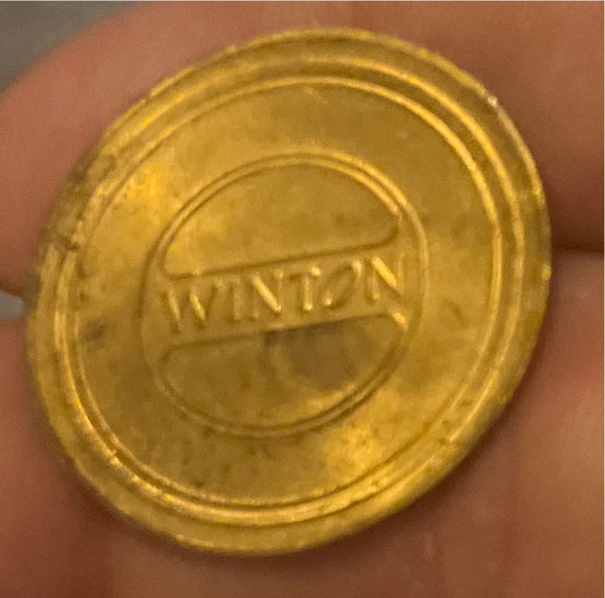 Franklin Mint 1903 Winton Touring Car Token  coin collectible - Main Image 2