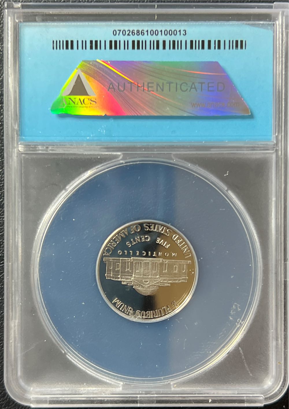 2020 S Jefferson Nickel First Day of Issue ANACS PR70 DCAM  coin collectible - Main Image 2