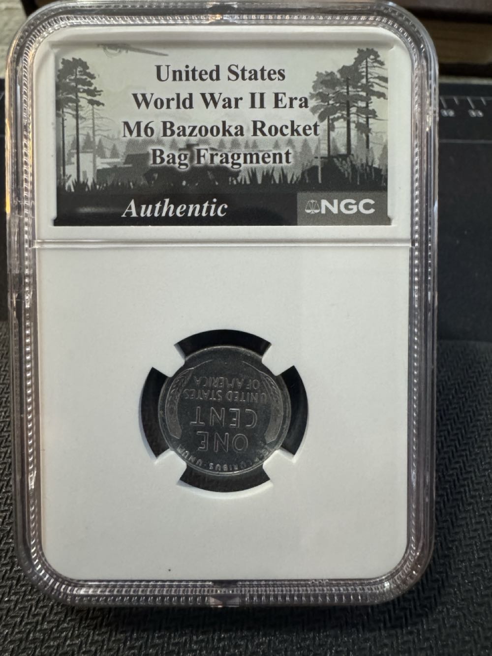 Lincoln MS 65 Bag Frag 1943  coin collectible - Main Image 2