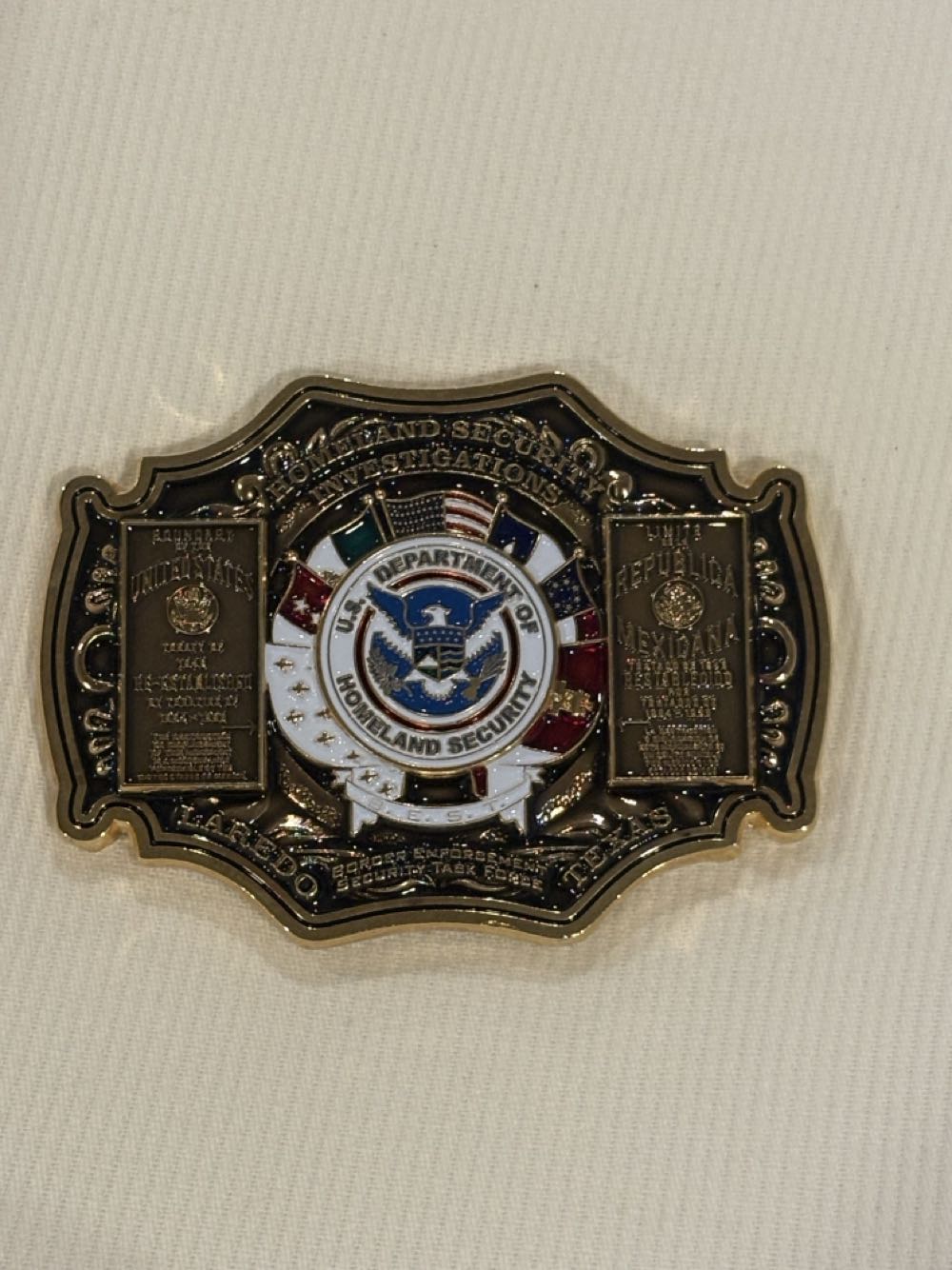 HSI Laredo Texas BEST  coin collectible - Main Image 2