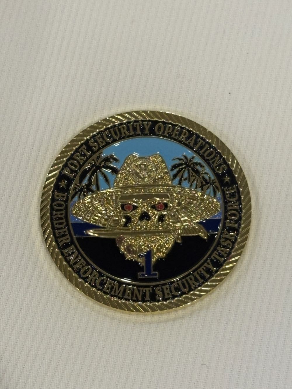 HSI West Palm Beach Florida BEST  coin collectible - Main Image 2