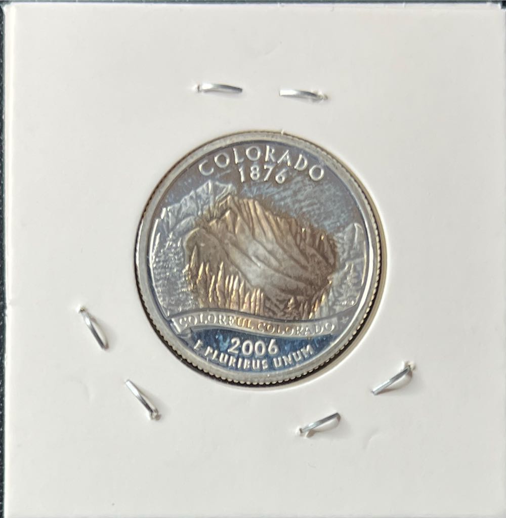 2006 S Washington Quarter Colorado  coin collectible - Main Image 2