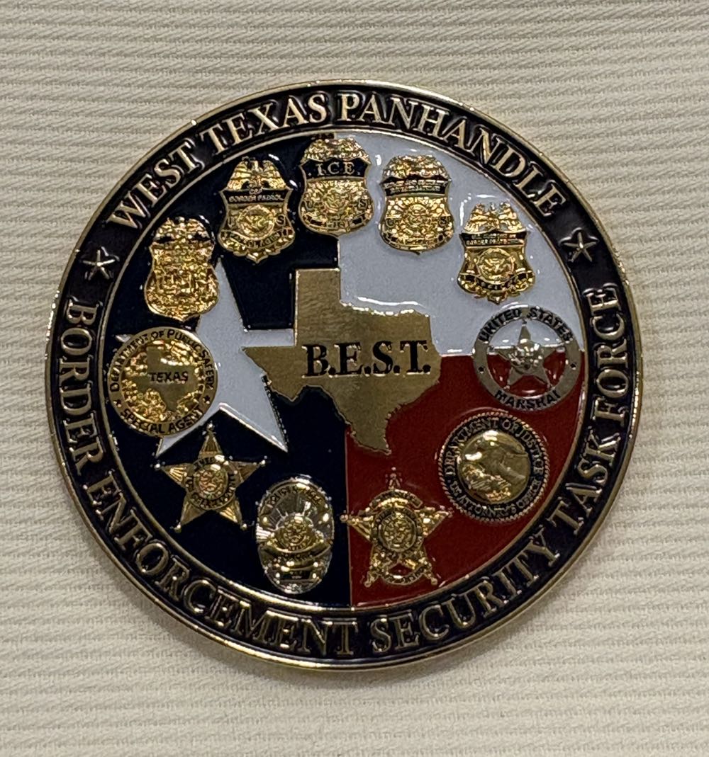 HSI San Angelo West Texas Panhandle Bluebonnet  coin collectible - Main Image 2