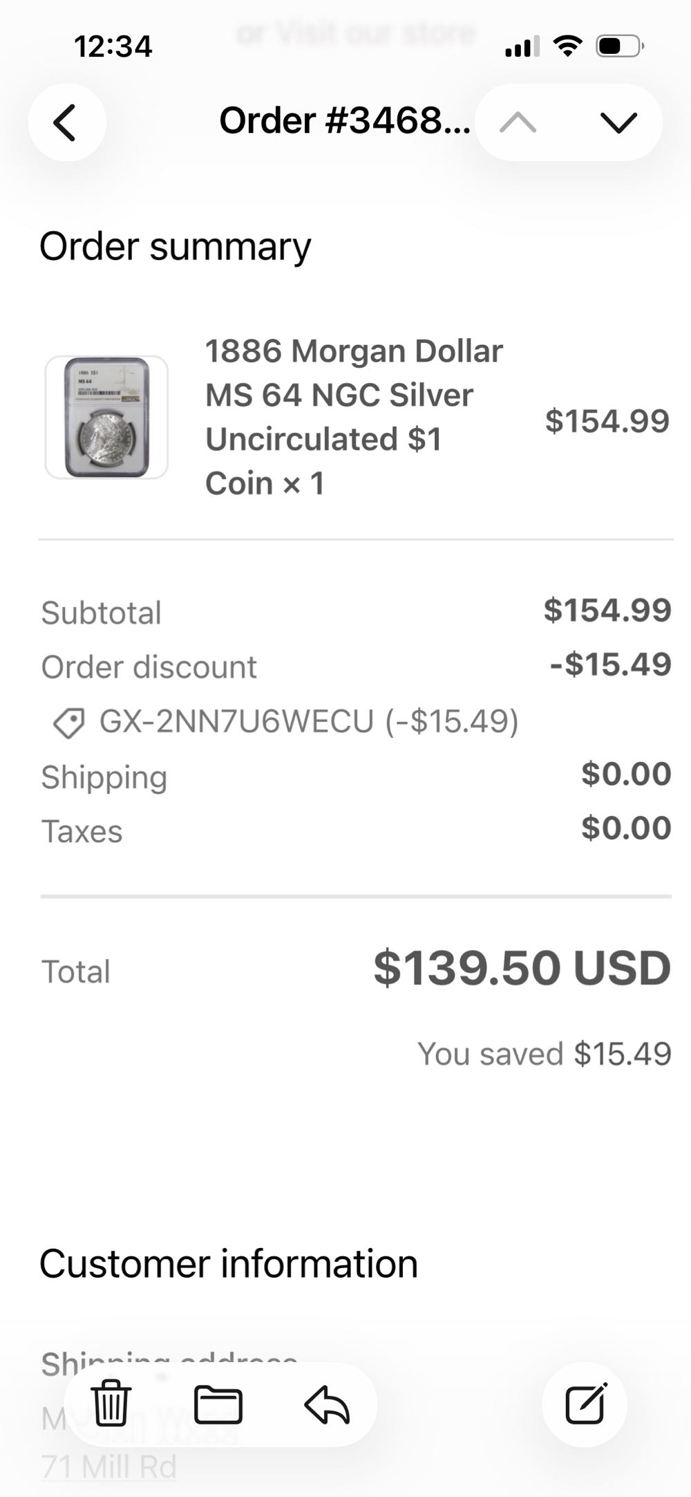 2010 50c Nhl: Ottawa Senators Coloured Coin