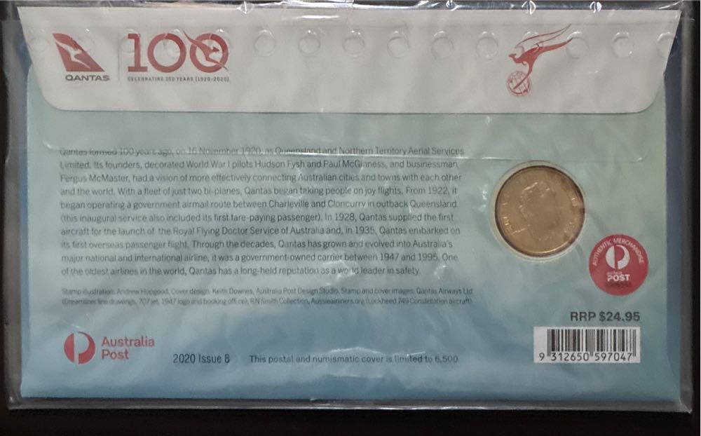 Qantas Centenary  coin collectible - Main Image 2