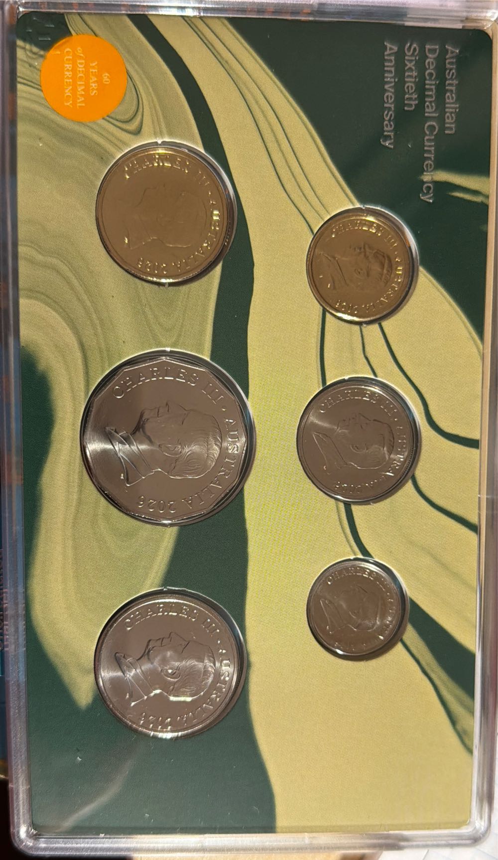 2026 Six Coin Uncirculated Year Set  coin collectible [Barcode 9314688118812] - Main Image 3