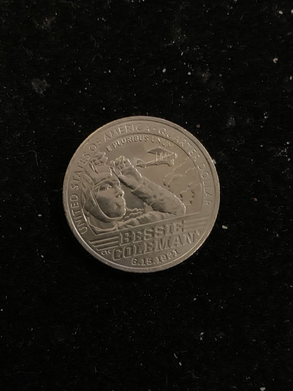 Bessie Coleman (American Women Quarters) Quarter  coin collectible - Main Image 2