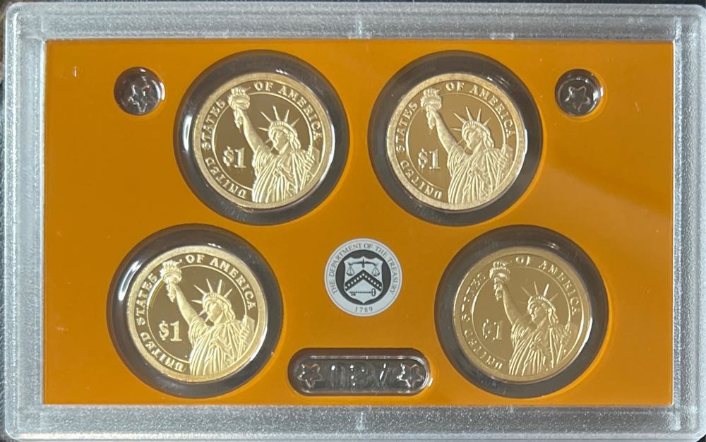 2015 US Mint Presidential $1 Coin Proof Set  coin collectible - Main Image 2