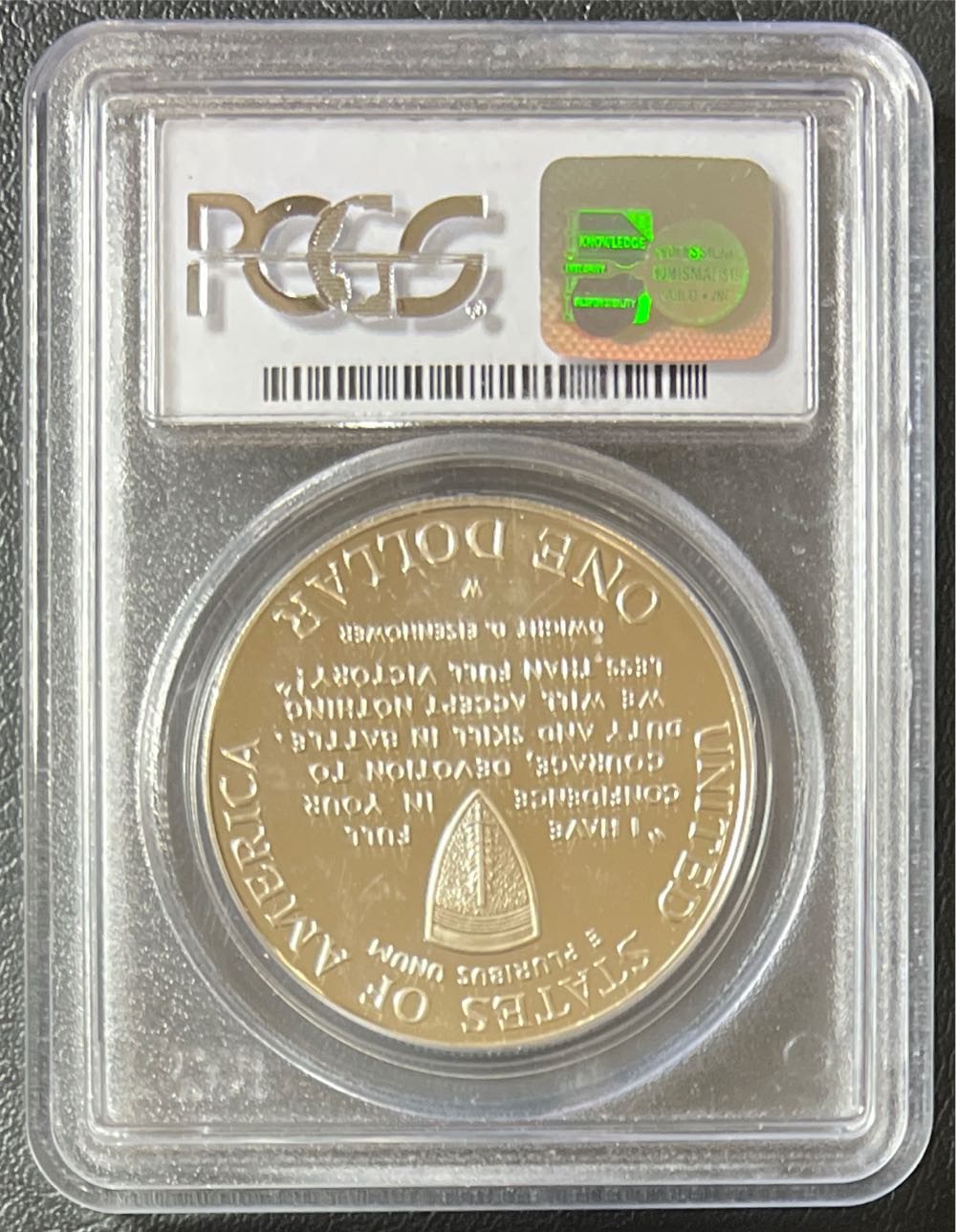 1991-95-W WII $1 PCGS PR69DCAM  coin collectible - Main Image 2