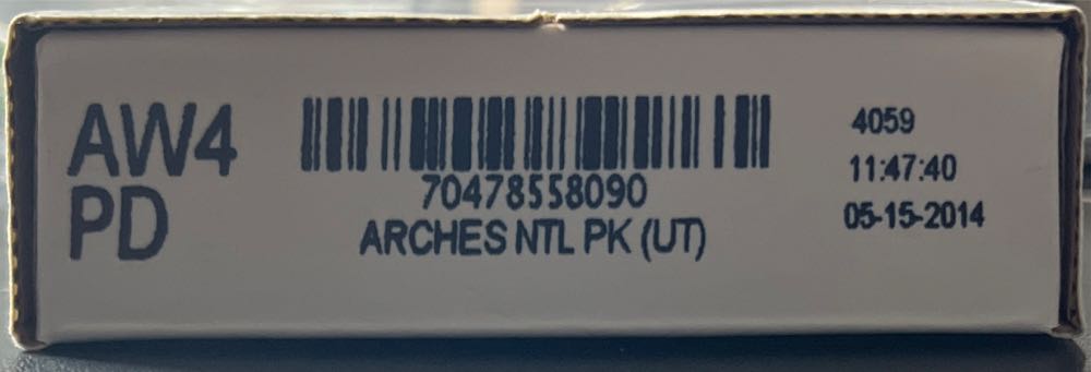 2014 Arches National Park Series US Mint America the Beautiful Quarter Rolls P&D  coin collectible [Barcode 70478558090] - Main Image 3