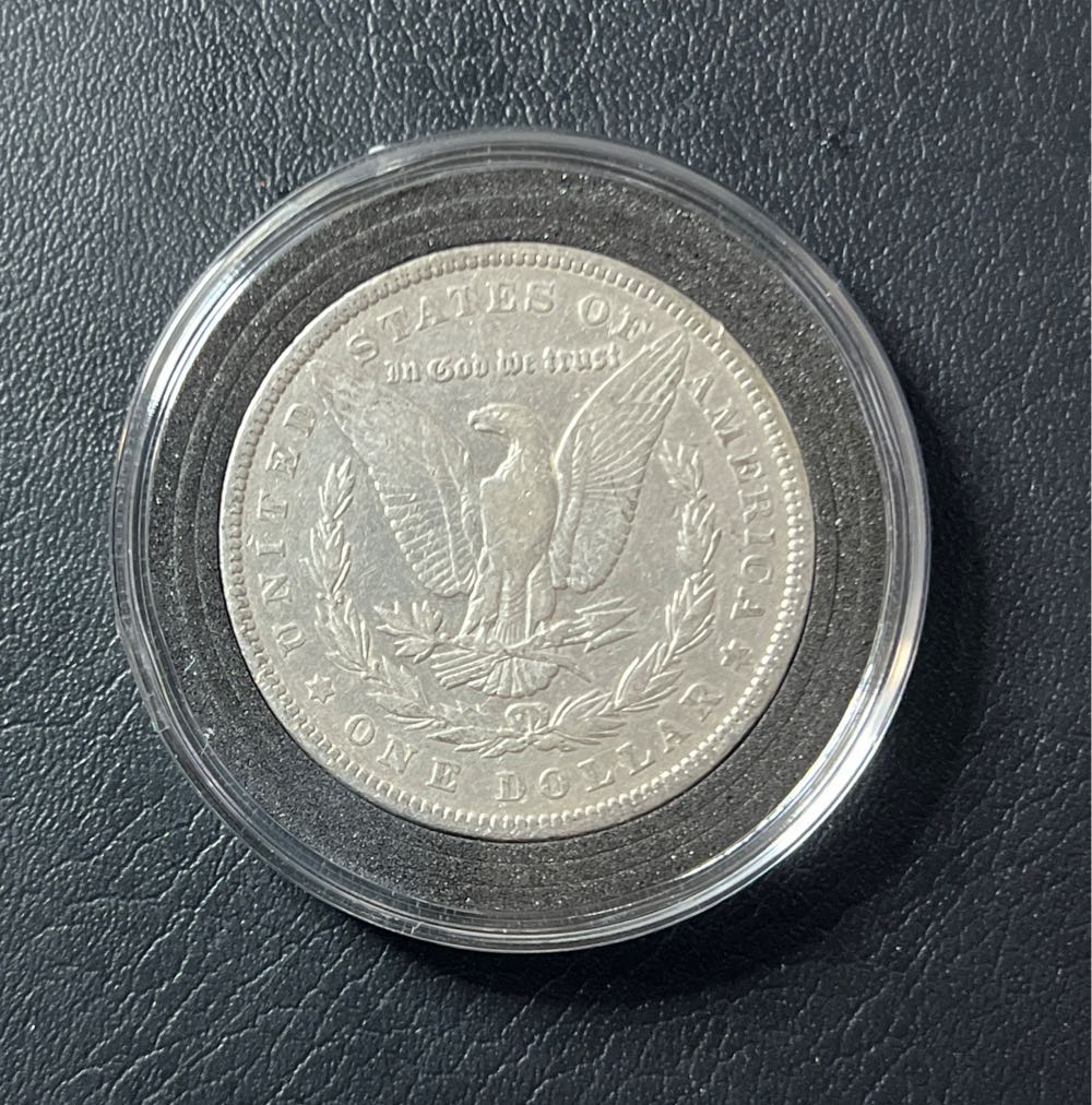 1884 Morgan Silver Dollar  coin collectible - Main Image 2