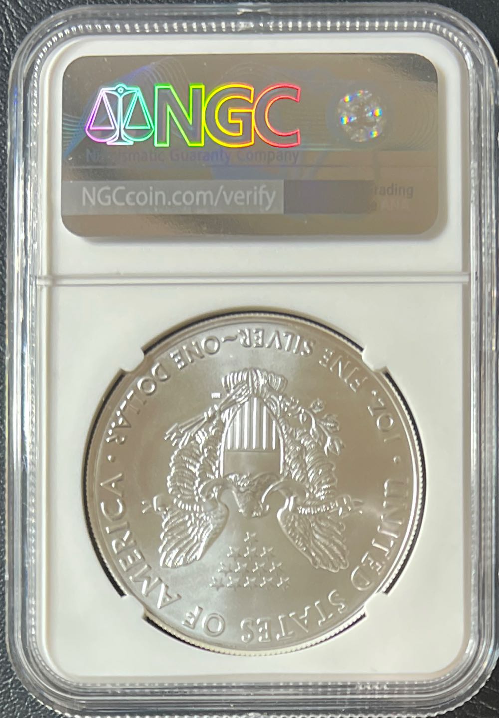 2016 S American Silver Eagle $1 NGC MS70   coin collectible - Main Image 2