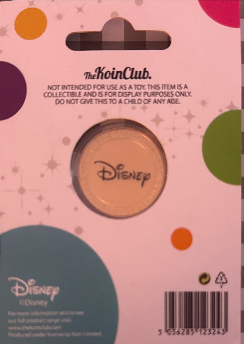 Disney A-Z - V For Vanellope  coin collectible - Main Image 2