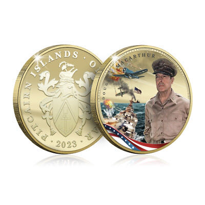 American Patriot Gold Coin Series - USA Military Leaders - Douglas MacArthur  coin collectible - Main Image 3