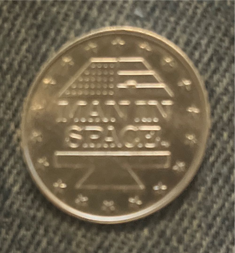 Shell’s Man In Space Gemini X Young Collins Coin  coin collectible - Main Image 2