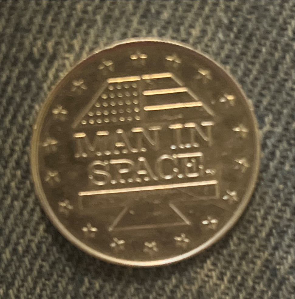 Shell’s Man In Space Apollo VIII Borman, Lovell, Anders Coin  coin collectible - Main Image 2