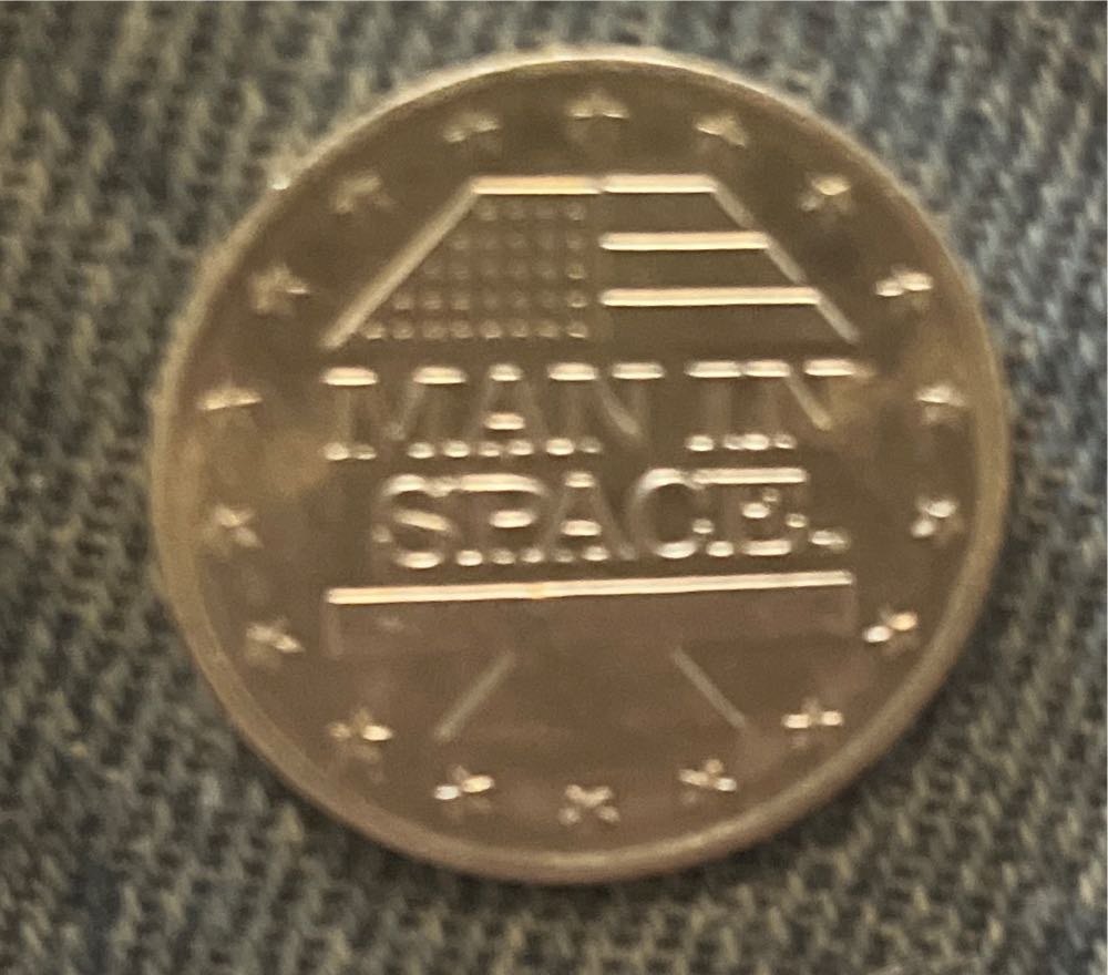 Shell’s Man In Space Apollo XI Armstrong, Aldrin, Collins Coin  coin collectible - Main Image 2